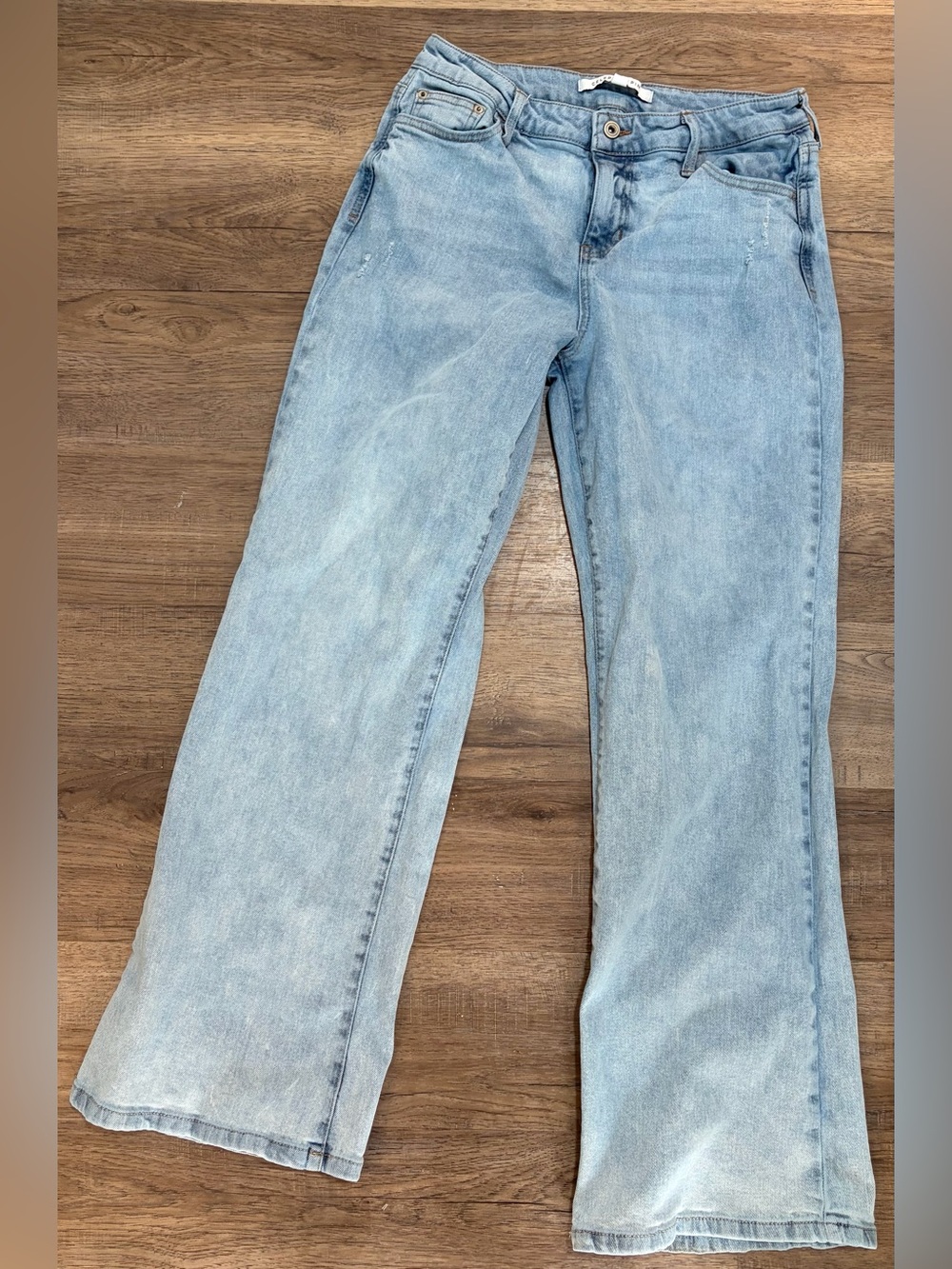Celebrity Pink Light Blue Wide-Leg Women's Jeans